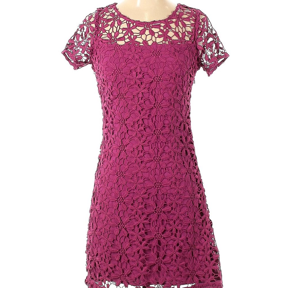 Crochet Floral Dress